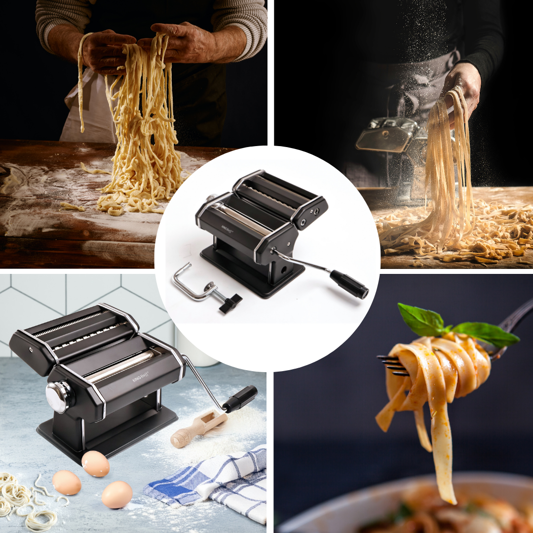 KINGHoff Pasta maker, steel, 15 cm, black, Kinghoff, KH-1927 – image 7