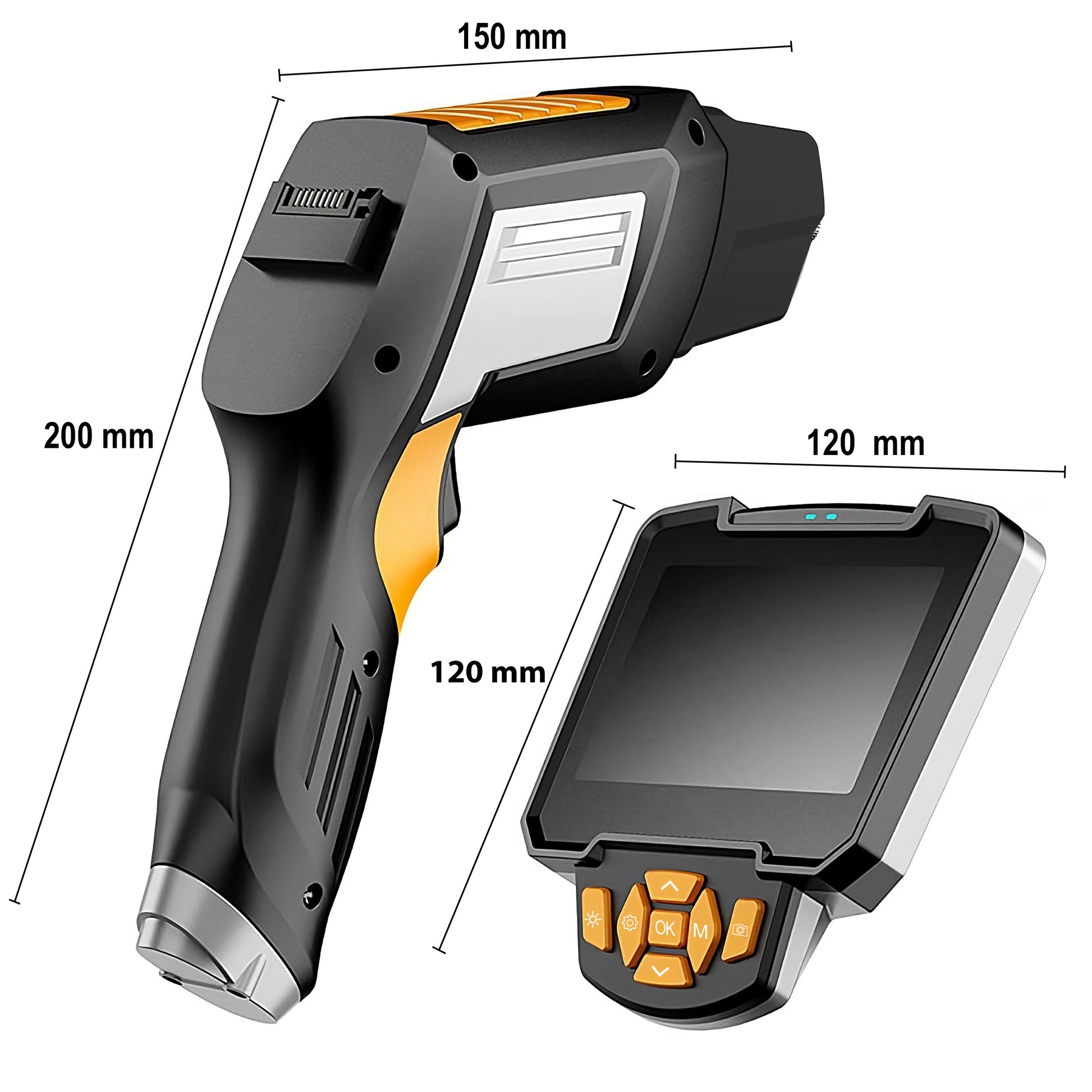 RTO Endoscope Inspection Camera, 1 m, 4.3", 8 mm, Full HD - E697 – image 4