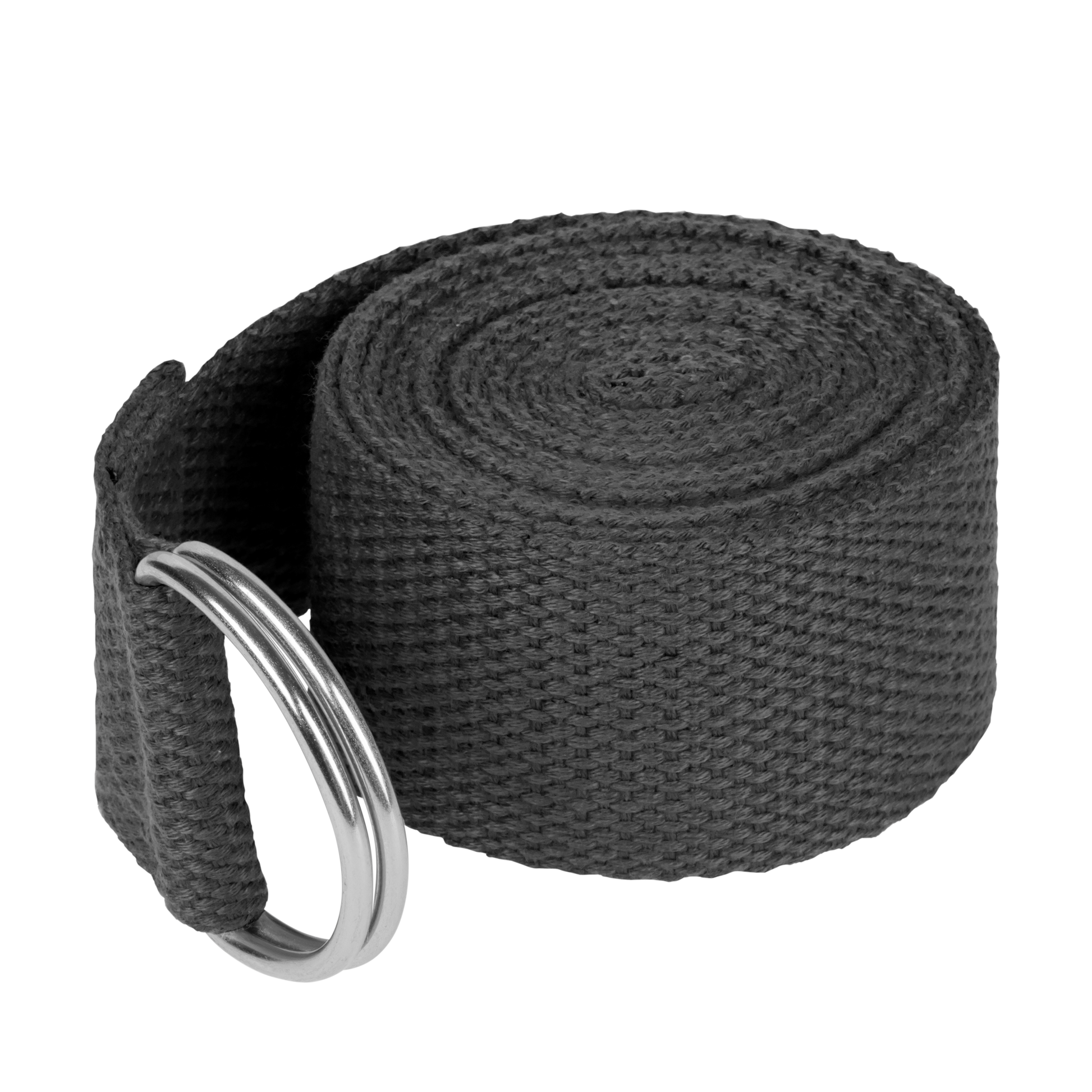 Rebel Handles, straps, hula – Yoga Strap, Exercise Band, Black, REBEL ACTIVE