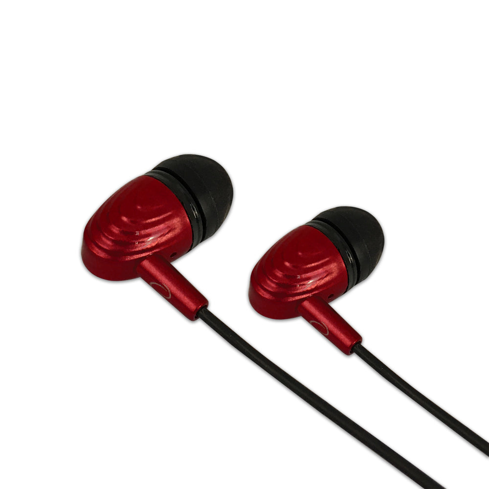 Esperanza EH193KR Esperanza In-Ear Headphones with Microphone, EH193, Black and Red