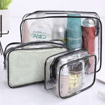 SOULIMA Cosmetics, trunks, containers, and – Soulima 21448 3-in-1 Clear Cosmetic Bag – image 4