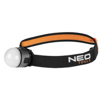NEO TOOLS Flashlights, hand lamps, headlamps, tourist – 250+200 lm Rechargeable Camping Headlamp