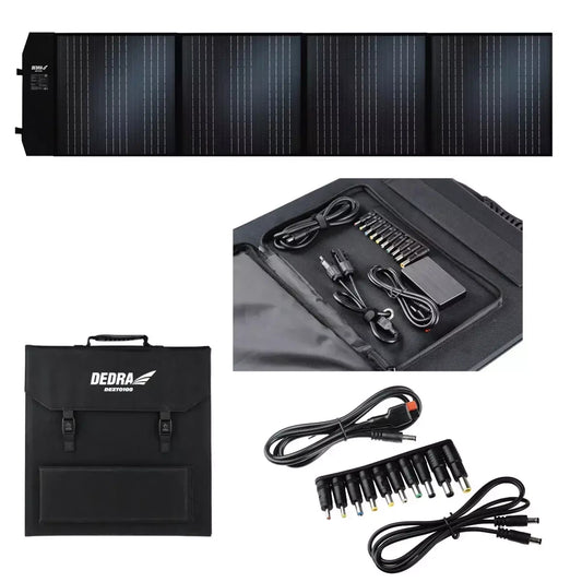 Dedra Emergency and Portable Power Sources – 100W Solar Panel