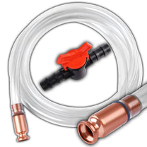 RTO Self-priming hose for draining water, fuel, and oil, with a switch, 180 cm