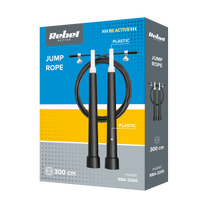 Rebel 300 cm Adjustable Plastic Boxing Jump Rope with Plastic Bearing, REBEL ACTIVE – image 4
