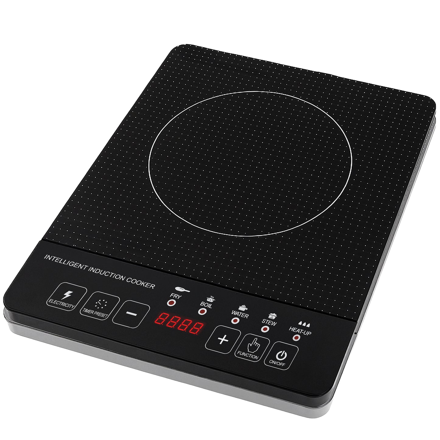 RTO Single-burner induction cooktop, 2000 W portable electric stove with 5 functions, model O210-1 – image 2