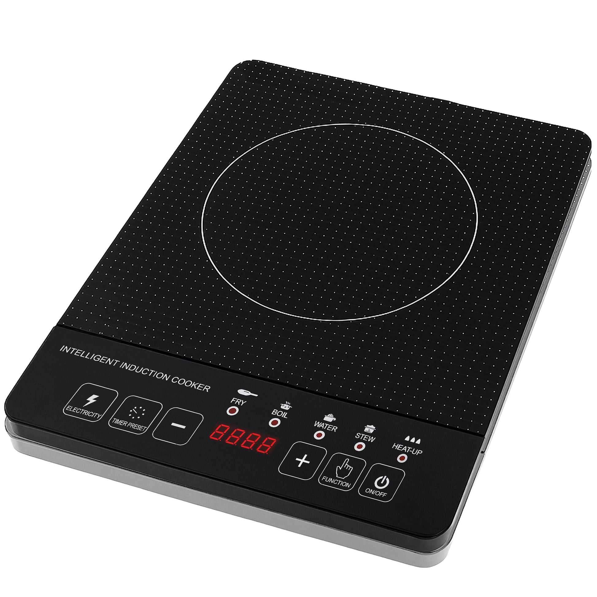 RTO Single-burner induction cooktop, 2000 W portable electric stove with 5 functions, model O210-1 – image 2