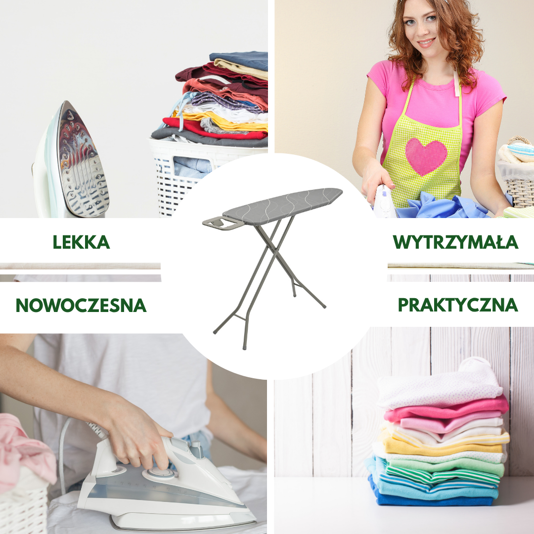 KINGHoff The – Ironing board with stand, 4 height settings, Kinghoff, KH-1938 – image 14