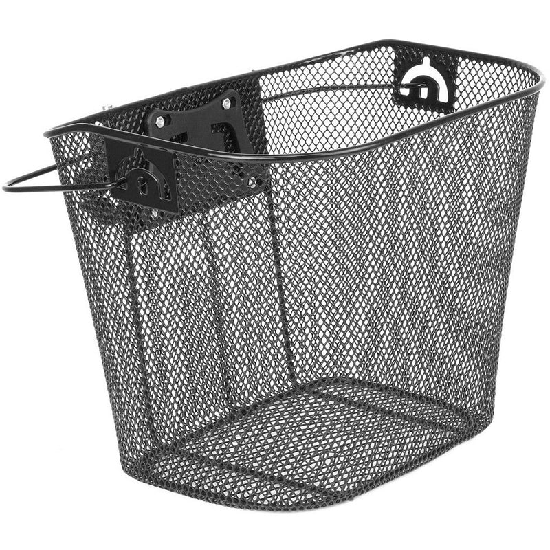 RTO The remaining – Metal Bike Basket—Large City Bike Handlebar Basket—Click