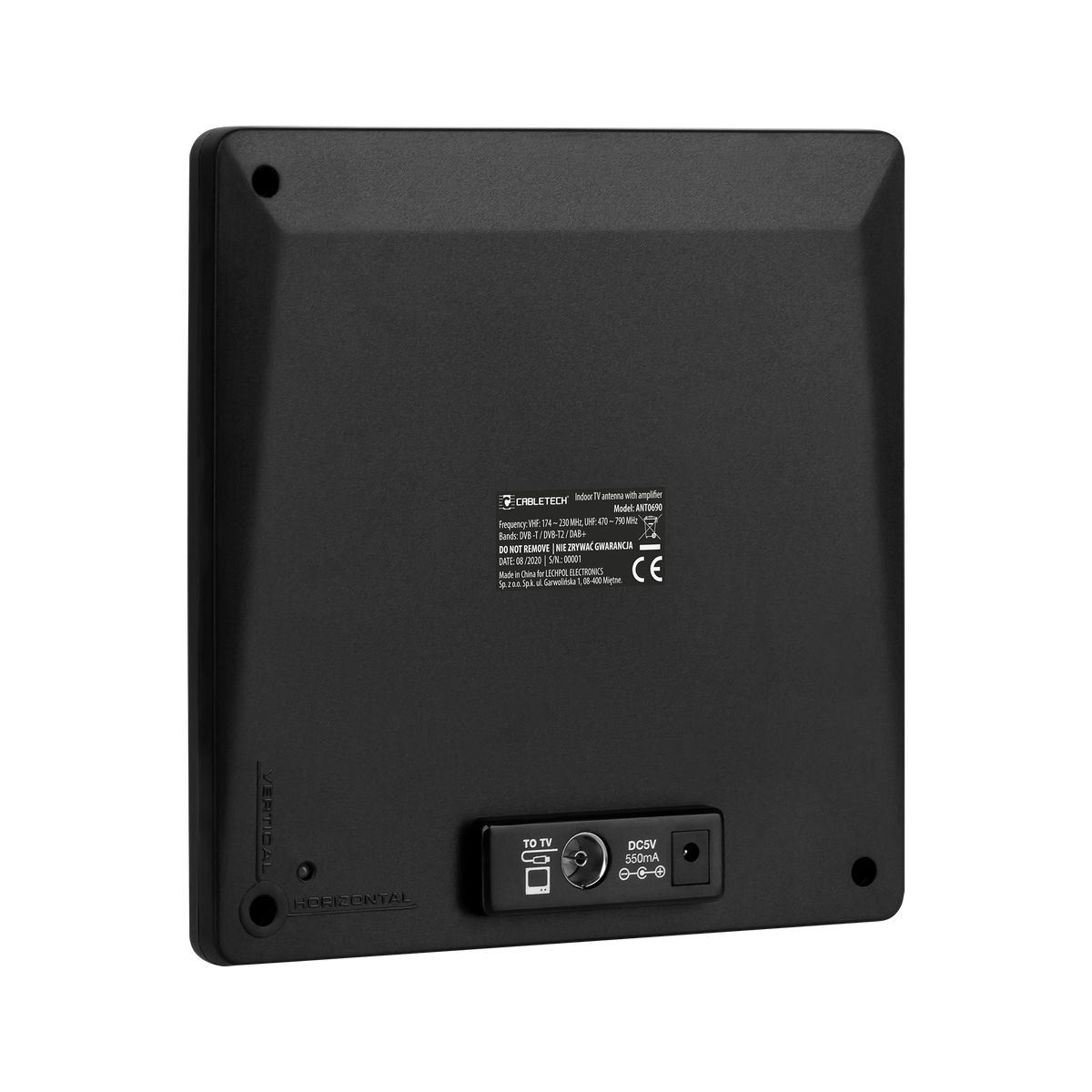Cabletech TV antennas – Cabletech Indoor Antenna for DVB-T2 Digital Terrestrial Television – image 2