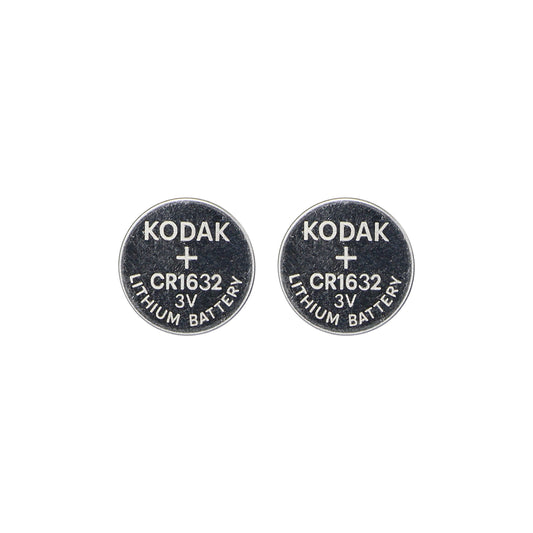 Orno Alkaline, coin-cell, and zinc-carbon – Kodak Max Lithium CR1632 Batteries, 2-pack