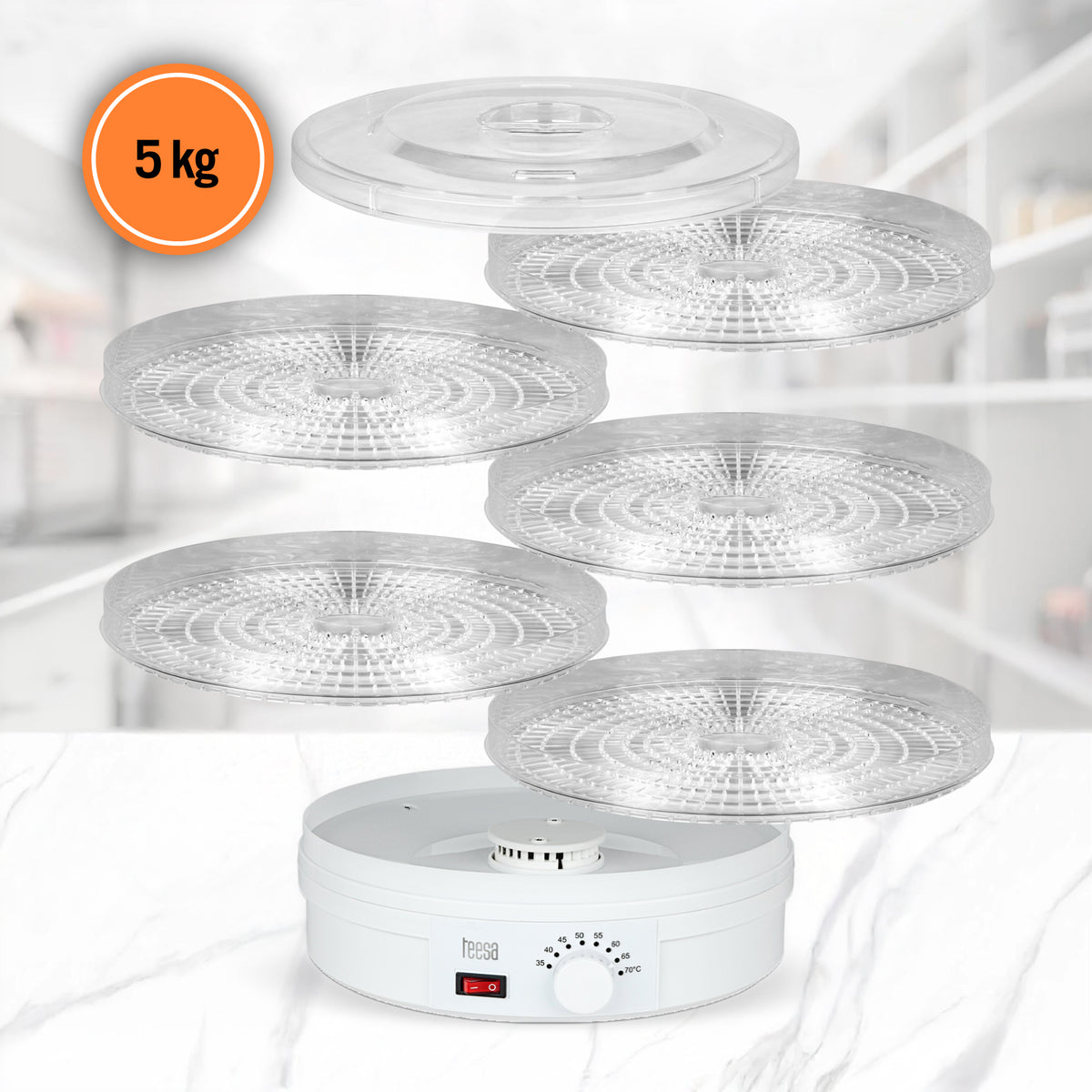 Teesa Dehydrators for mushrooms, fruits – Dehydrator for mushrooms, vegetables, and fruit – image 10