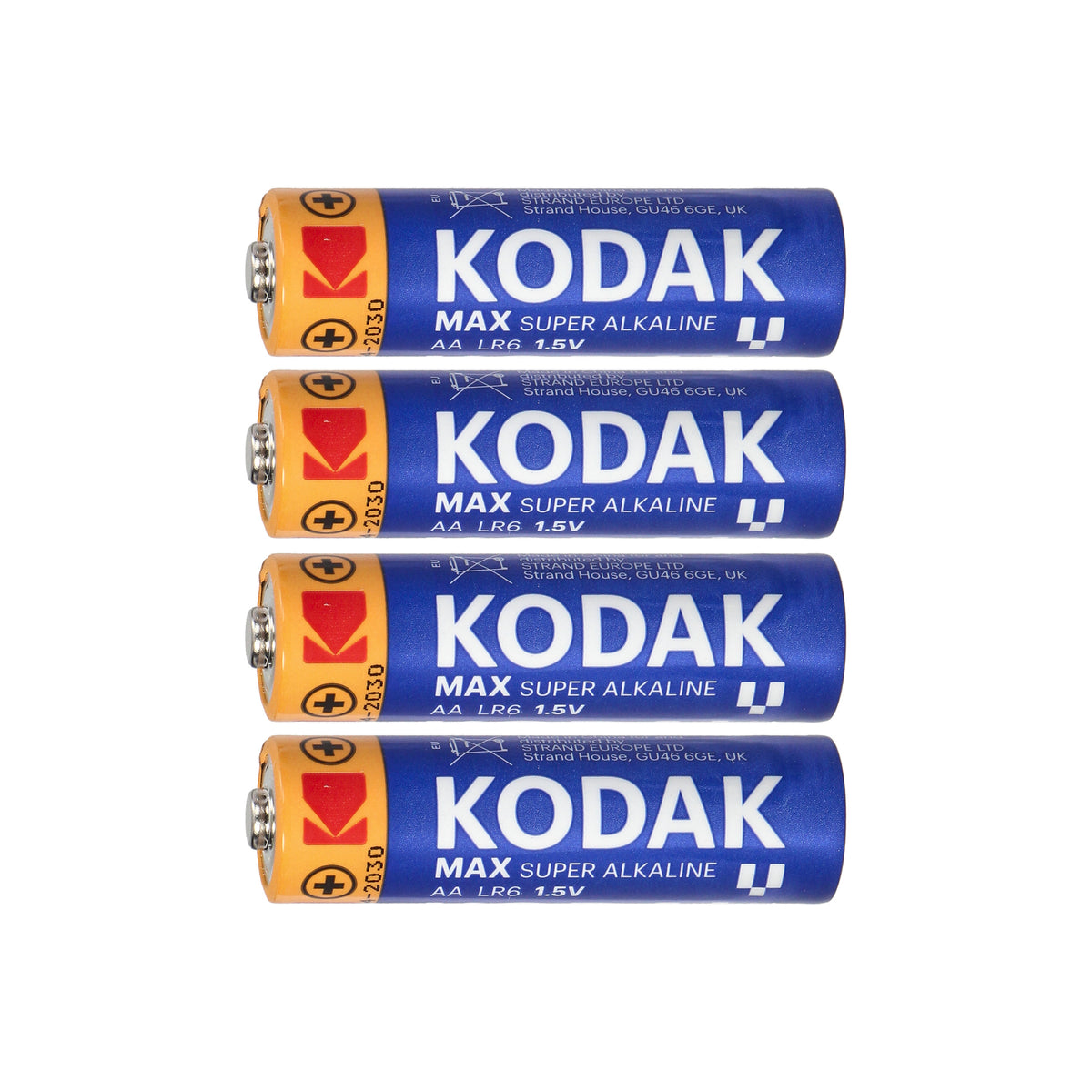 Orno Alkaline, coin-cell, and – Kodak MAX Alkaline AA LR6 Batteries, 4-pack