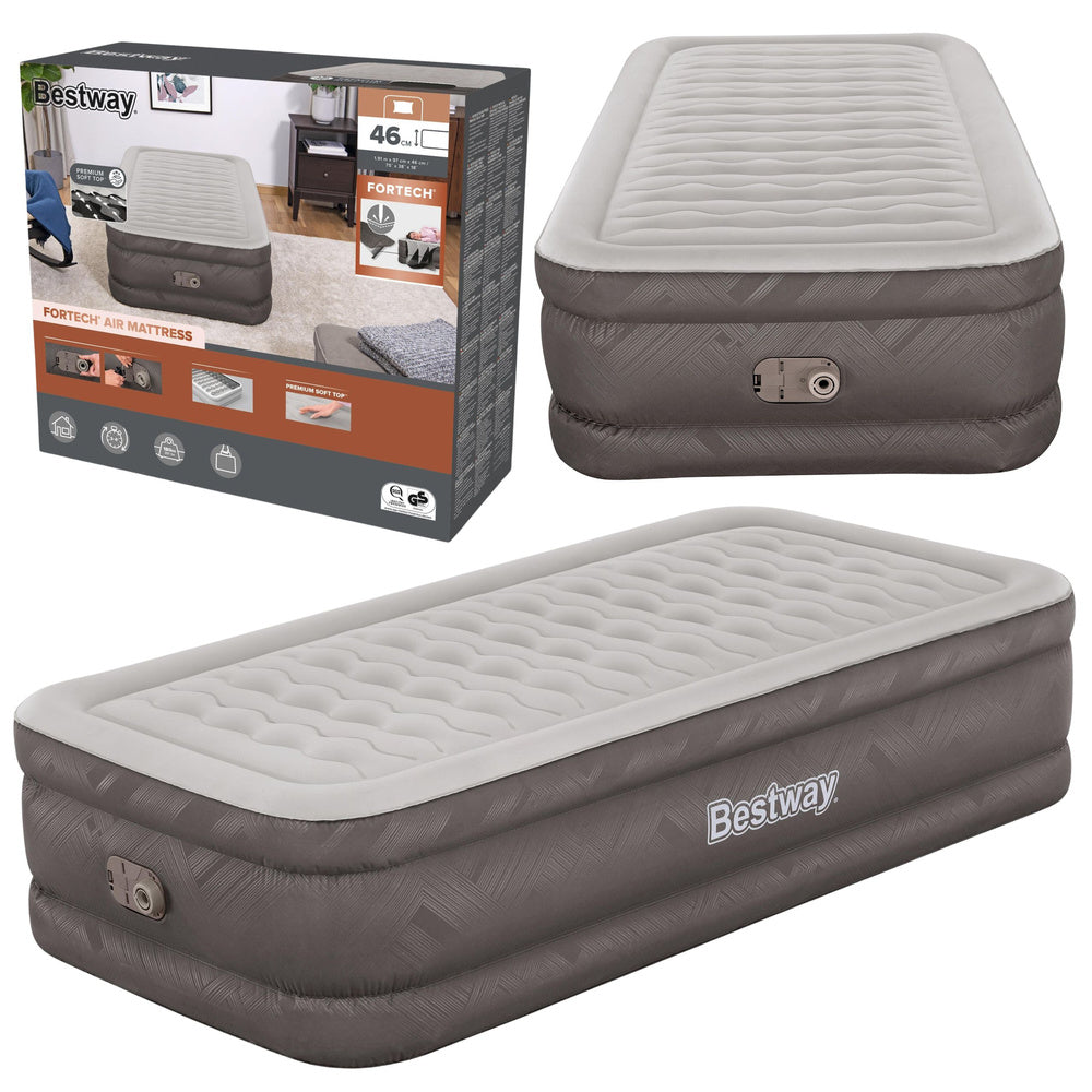 BESTWAY Bestway 69048 Single Inflatable Mattress with Electric Pump, 191 x 97 cm