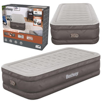 BESTWAY Bestway 69048 Single Inflatable Mattress with Electric Pump, 191 x 97 cm