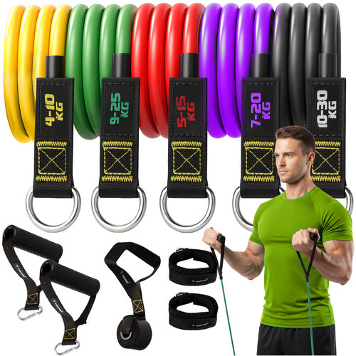 TRIZAND The remaining – Exercise Band Set - 5-piece set. Trizand 25880