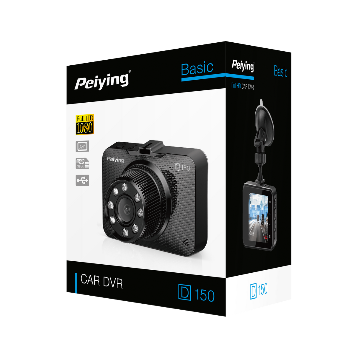 Peiying Dash cams, car video recorders – Peiying Basic D150 Dash Cam – image 5