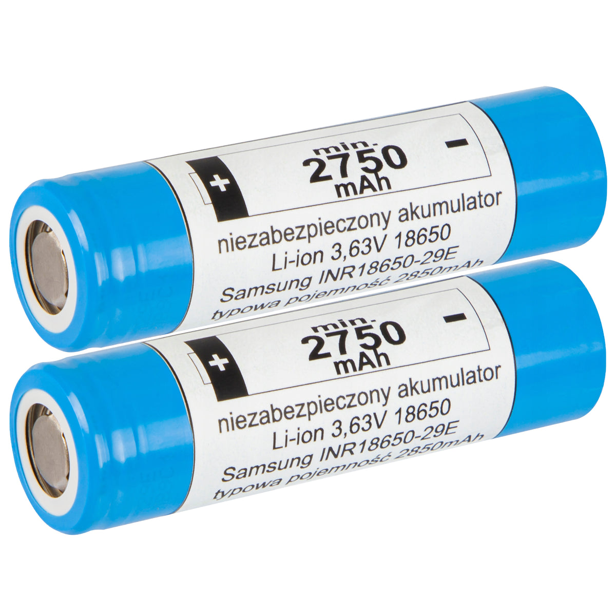 Blow 85-584# Samsung 21700 Li-ion battery, 4900 mAh, 2-pack, 3.6 V – image 4