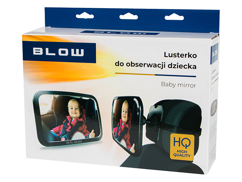 Blow The – 75-495# Car Mirror for Watching Your Child, 29x19 cm – image 3