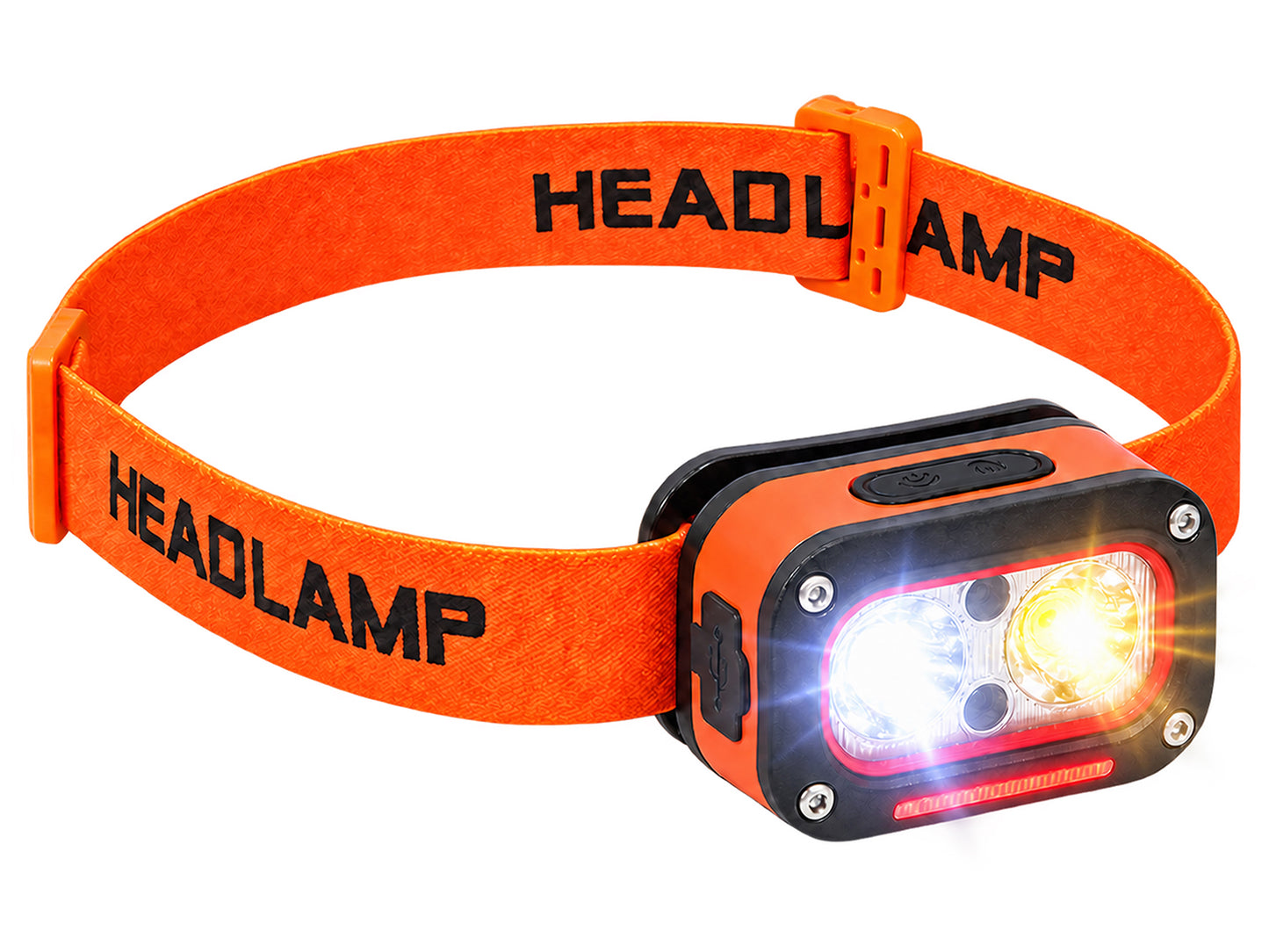 Blow Flashlights, hand – 87-530# Rechargeable 360 lm LED headlamp with sensor