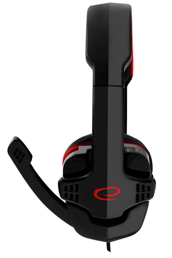 Esperanza Over-ear – EGH310R Esperanza Gaming Headset with Microphone, Raven Red – image 2