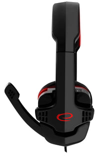Esperanza Over-ear – EGH310R Esperanza Gaming Headset with Microphone, Raven Red – image 2