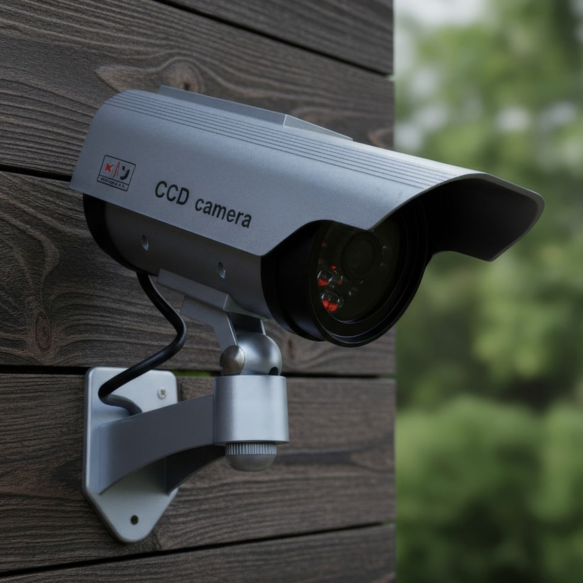 CE SOL1200 Dummy Camera - Solar-Powered Flashing LED - Free Sticker – image 7