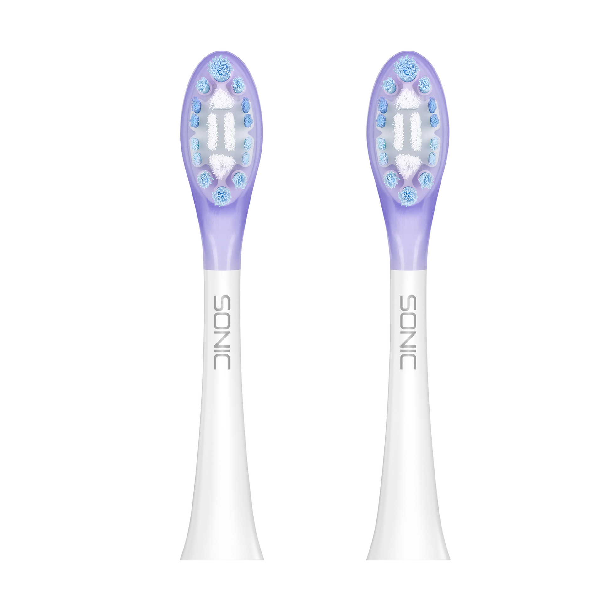 Teesa The remaining – Teesa Sonic Elite TSA8082-W Medium Sonic Toothbrush Heads – image 2