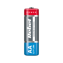 Rebel Alkaline, coin-cell, and – REBEL LR6 Alkaline Batteries, 2 per pack. – image 2
