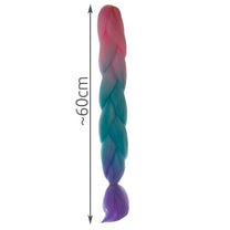 SOULIMA The remaining – Synthetic Hair Ombre Braids, Pink/Ni/F, W10341 – image 8