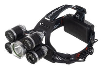 TRIZAND Flashlights, hand lamps, headlamps – 5 x T6 CREE LED headlamp – image 3