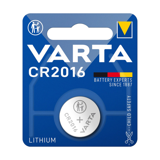 Varta Alkaline, coin-cell, and – VARTA CR2016 Battery, 1 per blister pack