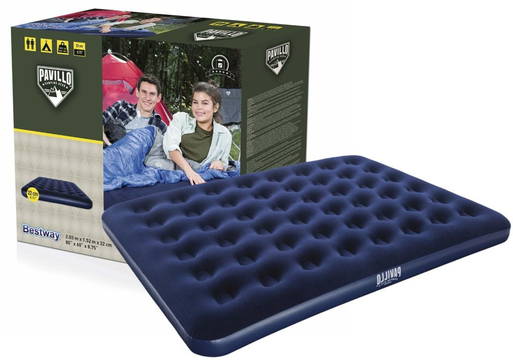 BESTWAY Bestway 67003 Inflatable Mattress, 203 x 152 x 22 cm