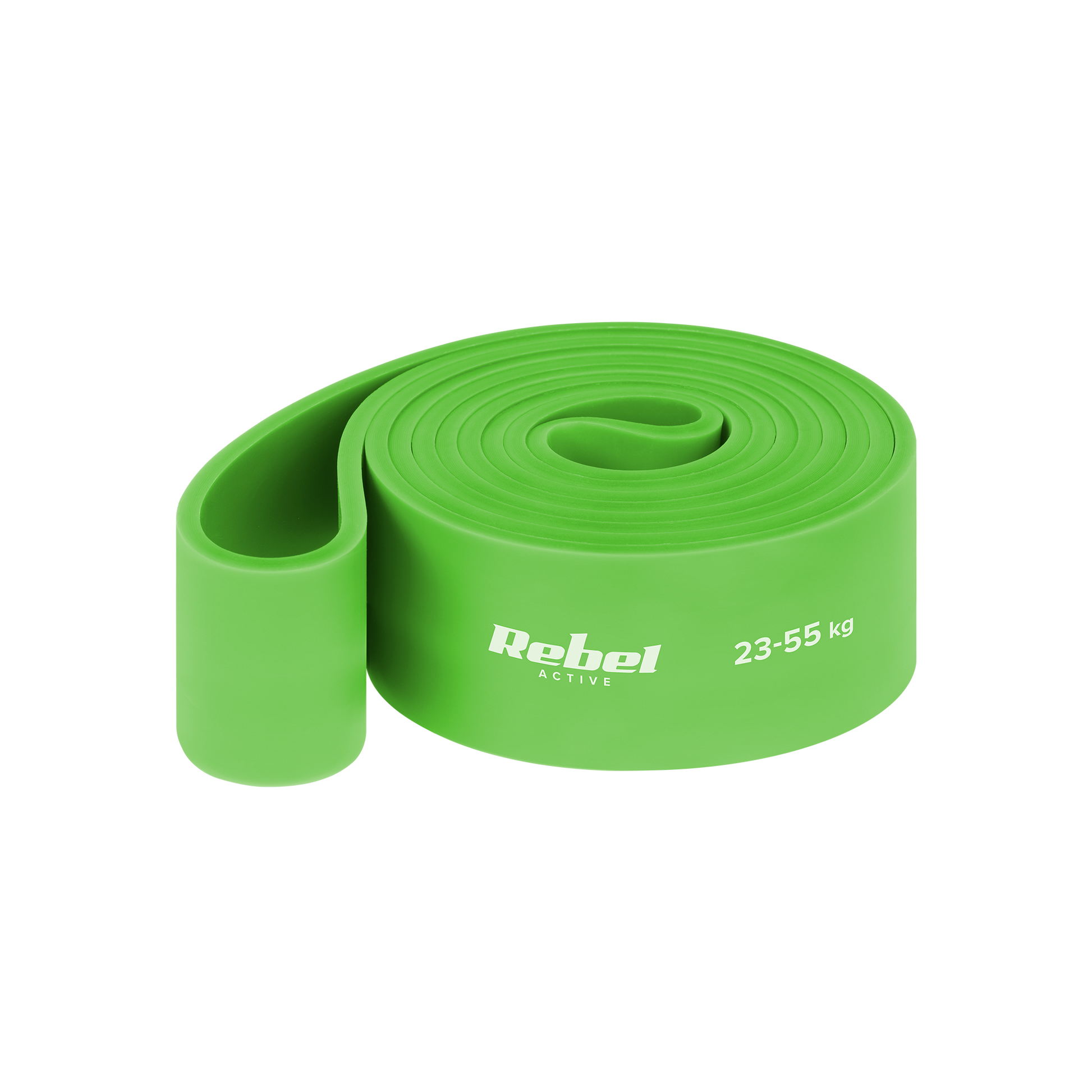 Rebel Latex Exercise Band - Power Band PL-5, Green 23-55 kg REBEL ACTIVE