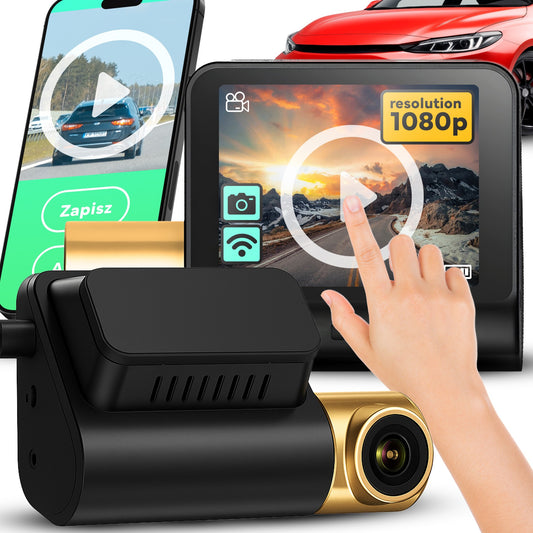 RTO Cosmetics, trunks – Car dash cam with display, GPS, and Wi-Fi