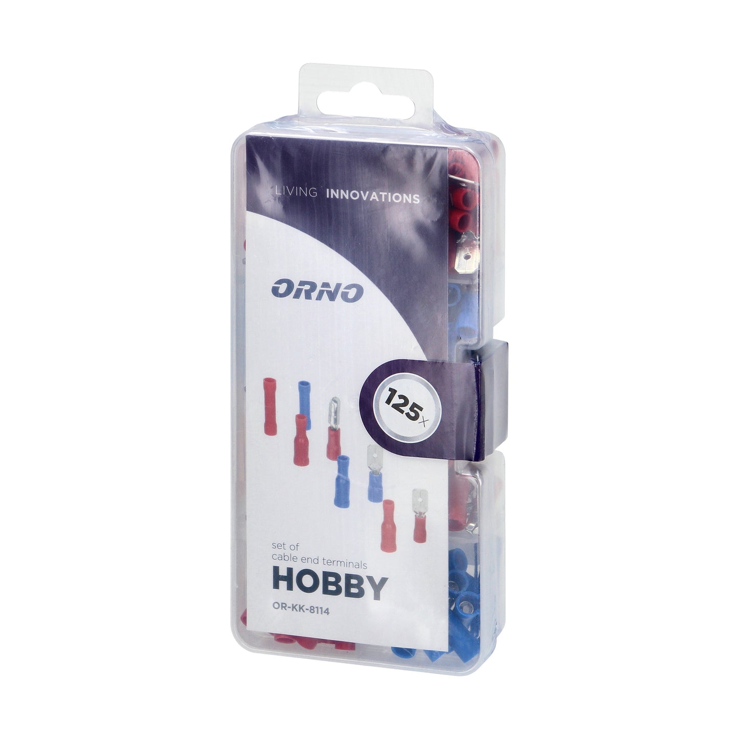Orno Connectors – HOBBY Cable End Cap Set, 125 pcs. – image 2