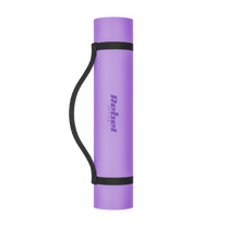 Rebel Exercise mat for yoga, Pilates, and fitness, 183x61 cm, 6 mm thick, TPE material, purple, REBEL ACTIVE – image 2