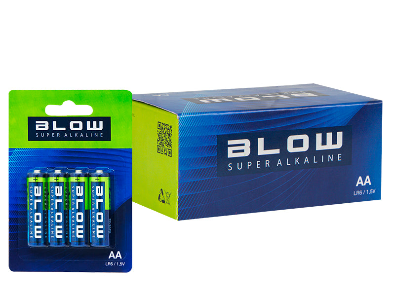 Blow Alkaline, coin-cell – 82-572# Blow Super Alkaline AA LR6 Batteries, 40-Pack