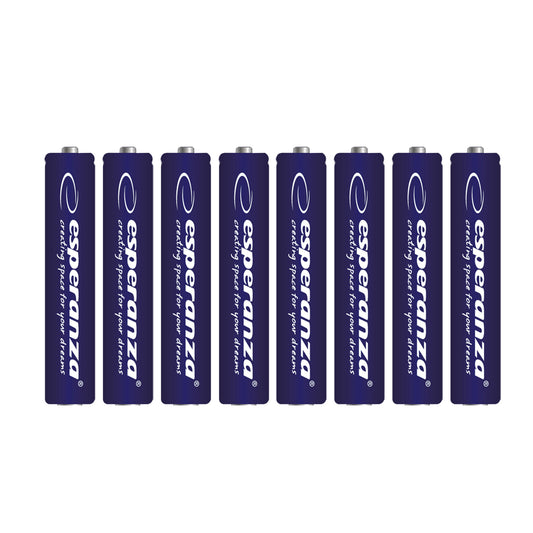 Esperanza Alkaline, coin-cell – EZB104 Esperanza AAA Alkaline Batteries, 8-Pack, Blister Pack