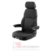 UnitedSeats sēdekļa augša C8 PRO AR Auduma apdare